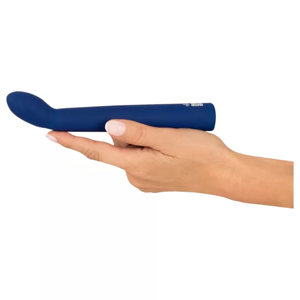 Smile - gebogener G-Punkt Vibrator (blau)