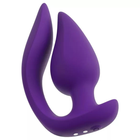Smile - 2in1 Anal-Vibrator und Klitorisstimulator (Lila)