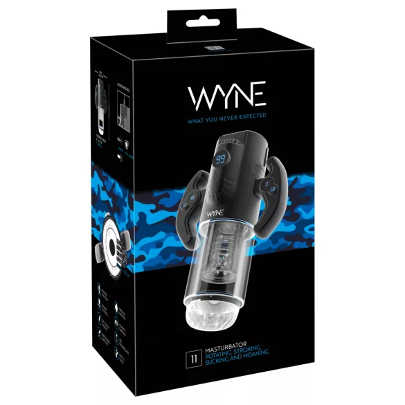 WYNE 11 - Automatischer Gamer-Masturbator (Schwarz)