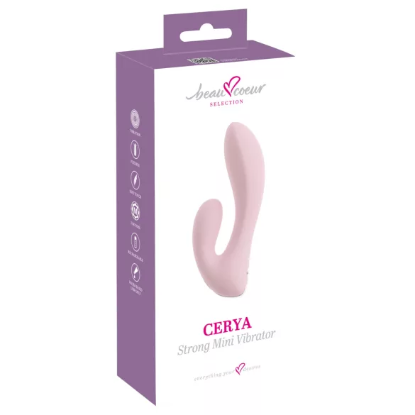 Beau Coeur Cerya - Mini Klitoris-Vibrator (zartrosa)