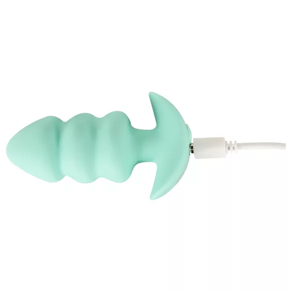 Cuties Mini - Kugelförmiger Vibrations-Analplug (Grün)