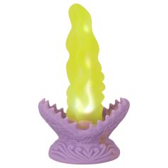   Beasty Cocks Leidenschaftliche Pflanze - Leuchtender Dildo (Grün)