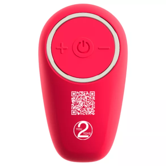 You2Toys Strapless - anlegbarer 3‑armiger Vibrator (pink)