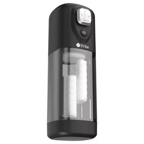 Snail Vibe Ikon Volt - Automatischer Masturbator (Schwarz)