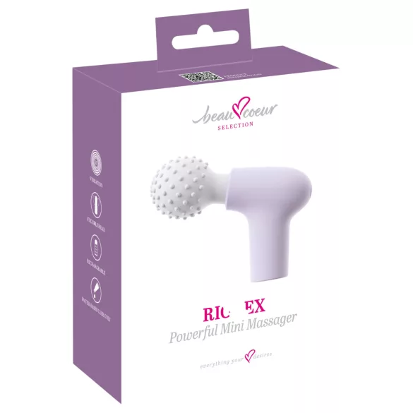 Beau Coeur Rionex - Mini-Massage-Vibrator (Lila)