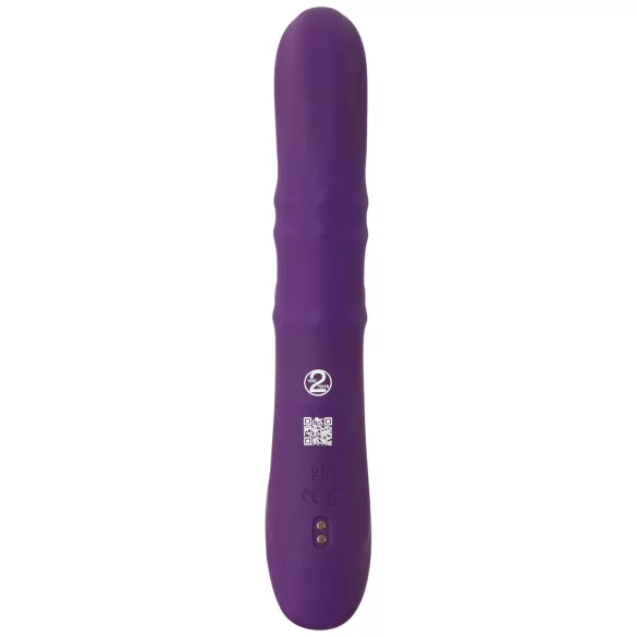 You2Toys - Vibrator mit wippendem, beweglichem Ring und Klitoris-Stimulationsarm (lila)