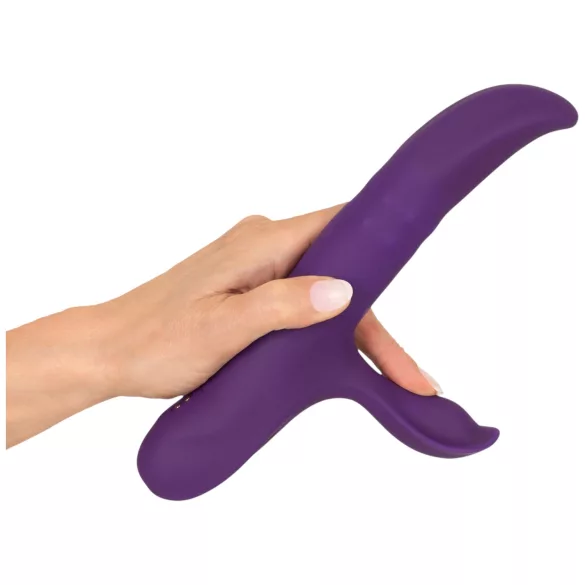 You2Toys - Vibrator mit wippendem, beweglichem Ring und Klitoris-Stimulationsarm (lila)