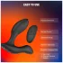 Arcwave Perk - Prostatavibrator mit Fernbedienung (schwarz)