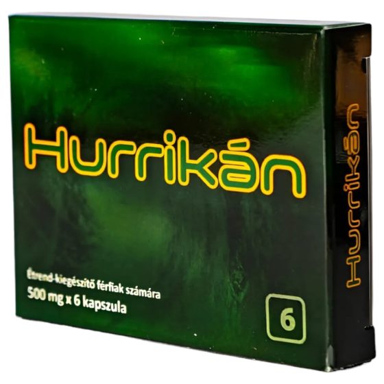 Hurrikan - Nahrungsergänzungsmittel für Männer (6 Stück)