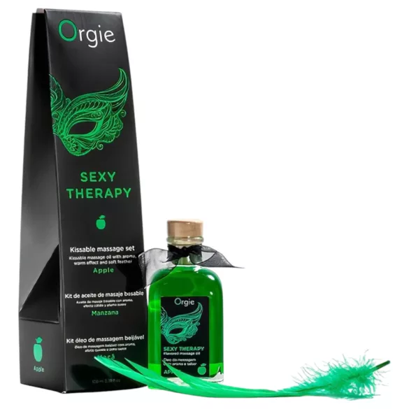 Orgie Sexy Therapy - Massageöl-Set - Apfel