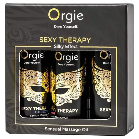 Orgie Sexy Therapy - Sinnliches Massageöl-Set (3x30ml)