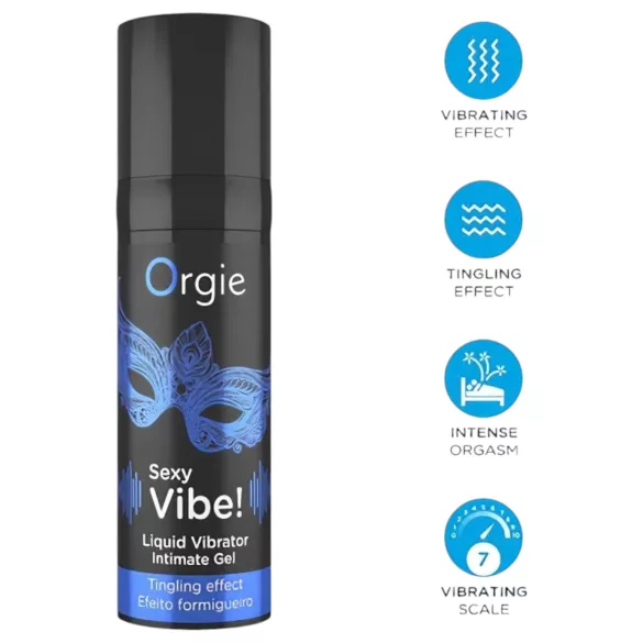 Orgie Bunny - Vibrations-Penisring-Set (schwarz)