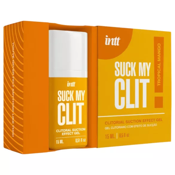 Intt Suck My Clit - klitorisstimulierendes Gel für Frauen - Mango (15 ml)