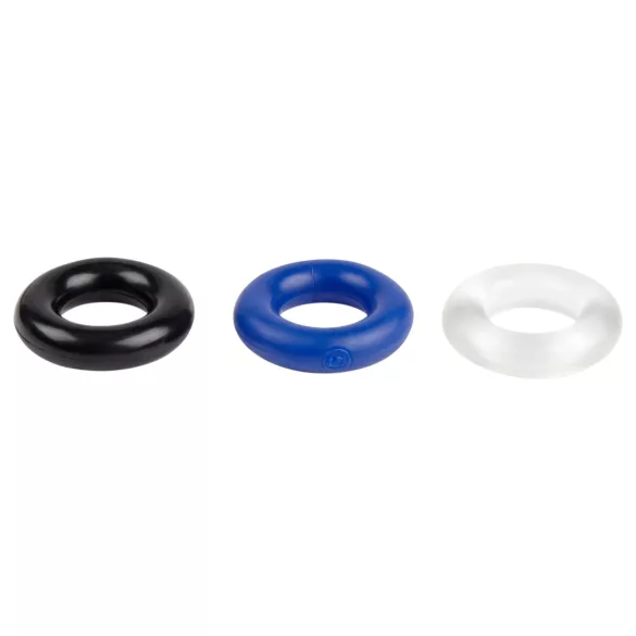 Baseks - elastisches Penisring-Set (3 Stück)