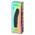 Baseks - naturgetreuer Stabvibrator (schwarz) - 19 cm