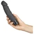 Baseks - naturgetreuer Stabvibrator (schwarz) - 19 cm