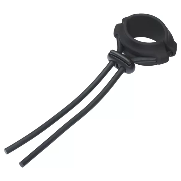 MR.MEMBR Tense - verstellbarer Lasso-Penisring (schwarz)