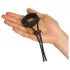 MR.MEMBR Tense - verstellbarer Lasso-Penisring (schwarz)