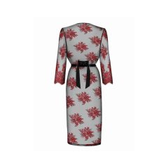 Obsessive Redessia - Spitzen-Kimono (rot-schwarz)