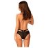 Obsessive Brasica - Schwarzer Strap-Panty - M/L