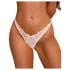 Obsessive Weddya - Spitzen‑String (weiß)