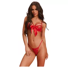   Obsessive Gifty - zweiteiliges sexy Dessous-Set für Damen (rot)