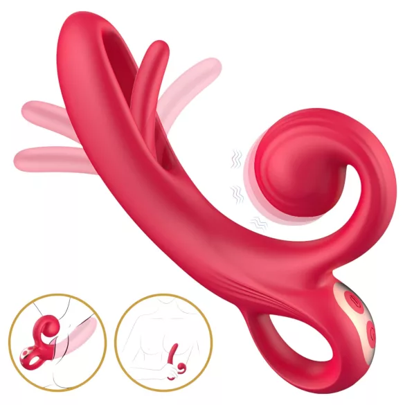 Sweet Play A4 Klitoris-Vibrator (rot)