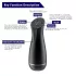 Men's Play - saugend vibrierender Masturbator mit Wärmefunktion (schwarz)