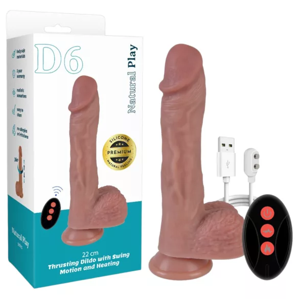 Natural Play - Stoß- und Drehvibrator (naturfarben)