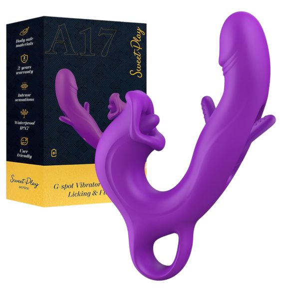 Sweet Play - Leckerei, nickender G-Punkt Vibrator (lila)