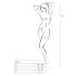 Passion BS011 - Netz-Set mit Muster (Schwarz) - S-L
