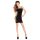 Passion BS026 - Minikleid mit Trägern (Schwarz) - S-L