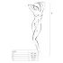 Passion BS031 - roter, offener Overall (S-L)