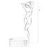 Passion BS070 - Doppelte Träger Netz-Set (Weiß) - S-L