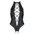Passion Nancy - Offener Body mit Kreuzträgern (Schwarz) - L/XL