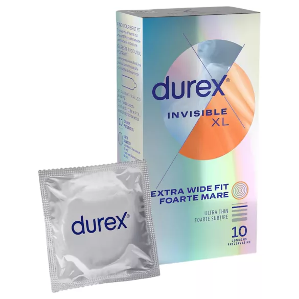 Durex Invisible XL - extra großes Kondom (10 Stk.)