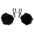 Magic Shiver - Brustwarzenklemmen (schwarz) - Öko-Verpackung