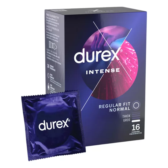 Durex Intense - gerippt und gepunktet Kondom (16 Stk.)