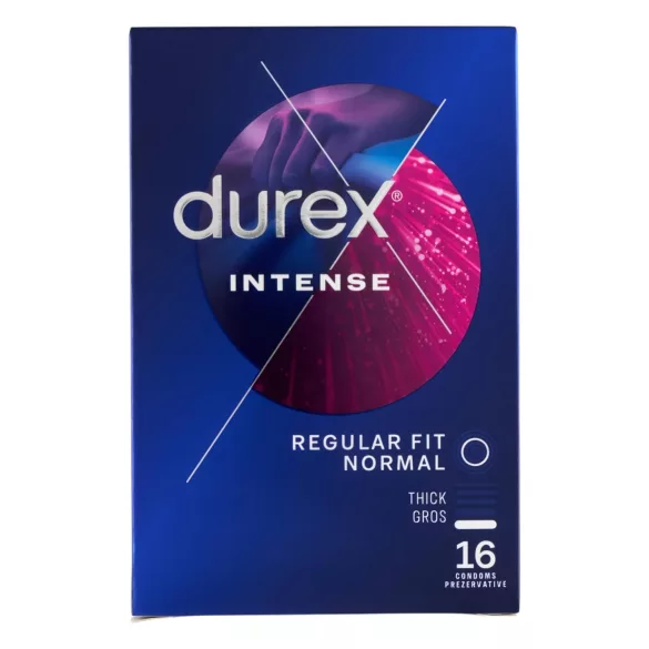 Durex Intense - gerippt und gepunktet Kondom (16 Stk.)