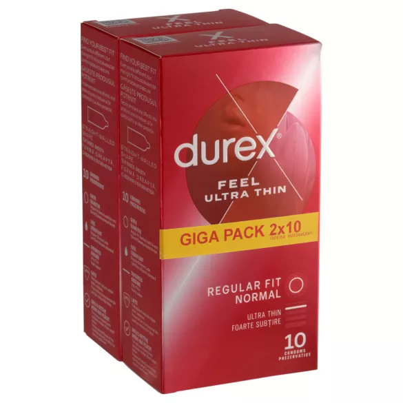 Durex Feel Ultra Thin - ultra-realistische Kondome (2x10 Stk)