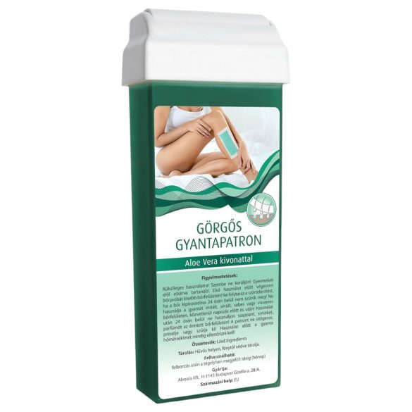 Aloe Vera Roll-On Wachspatrone mit breiter Rollenkopf (100 ml)