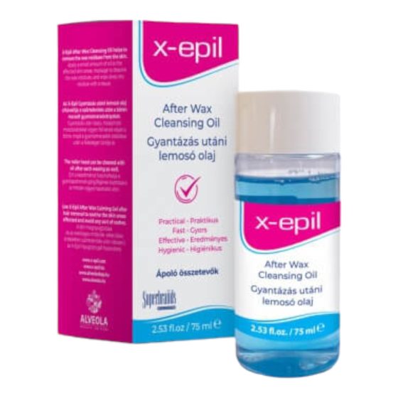 X-Epil - Wachsentfernungsöl nach der Enthaarung (75ml)