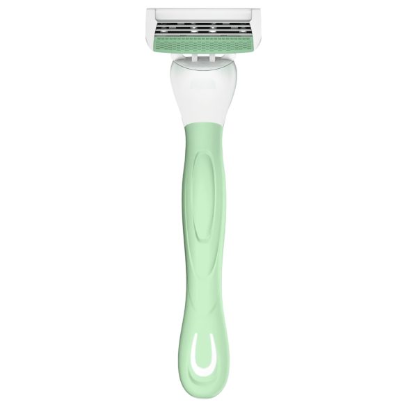 X-Epil Silky Smooth - Damenrasierer mit austauschbarem Kopf (4 Klingen)