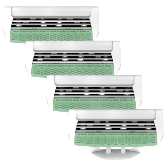 X-Epil Silky Smooth - Damen-Rasierklingeneinsatz 4-Klingen (4 Stk)