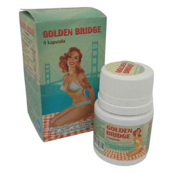 Golden Bridge - Nahrungsergänzungsmittel mit pflanzlichen Extrakten (8 Stück)