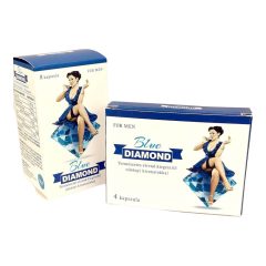   Blaue Diamant - Natürliches Nahrungsergänzungsmittel für Männer (8 Stück)