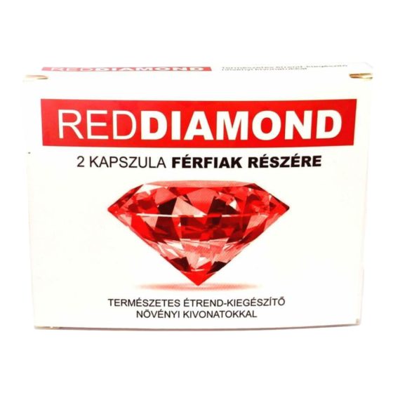 Roter Diamant - Natürliches Nahrungsergänzungsmittel für Männer (2 Stück)