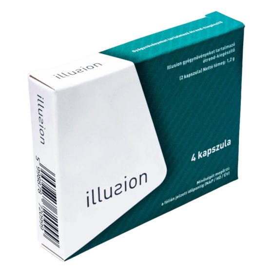 Illusion - Natürliches Nahrungsergänzungsmittel für Männer (4 Stück)