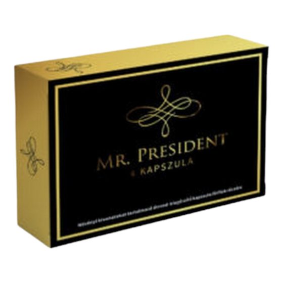 Mr. President - Nahrungsergänzungskapseln für Männer (4 Stück)