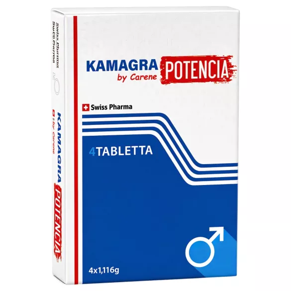 Kamagra von Carene Potencia - Nahrungsergänzungstablette für Männer - 4 Stk.